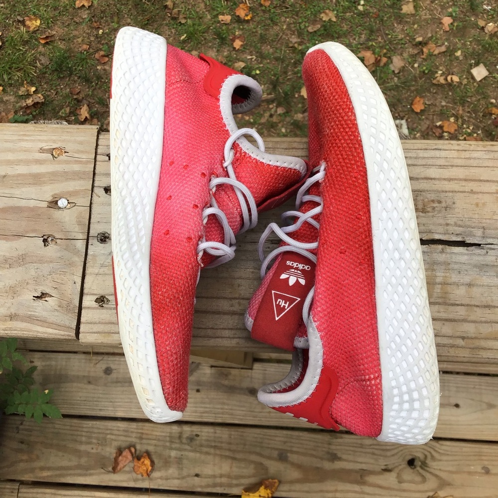 Kids Red adidas Pharrell HU